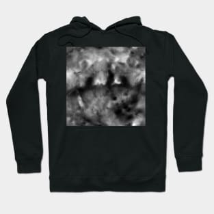 Black and White Ice Tie-Dye Hoodie